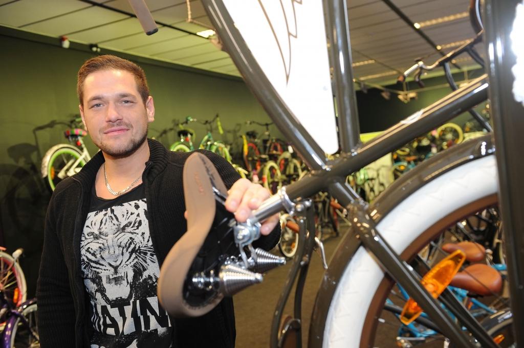 Velo pārdošanas ritenis ir iegriezies