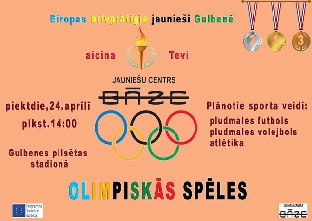 Eiropas brīvprātīgais Quentins un pārējie ārzemju jaunieši aicina uz Olimpisko dienu