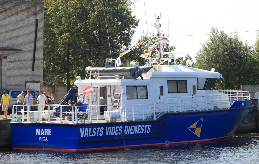 Jaunais VVD kuģis Mare veiks zvejas kontroli un vides monitoringu