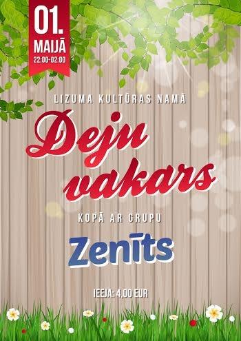 Lizumā - deju vakars