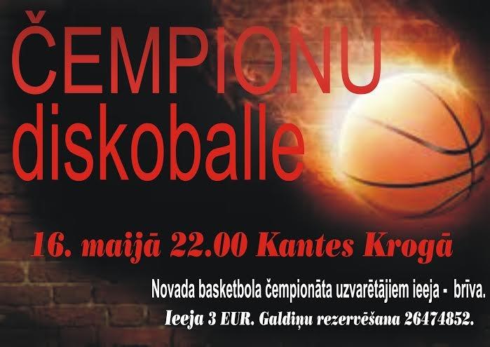 Čempionu diskoballe Kantes krogā