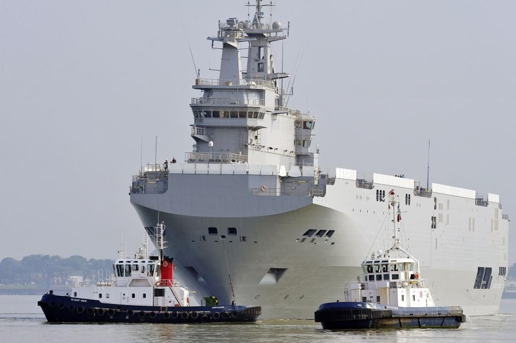 Mediji: Francija varētu nogremdēt Krievijai nepiegādātos Mistral kuģus