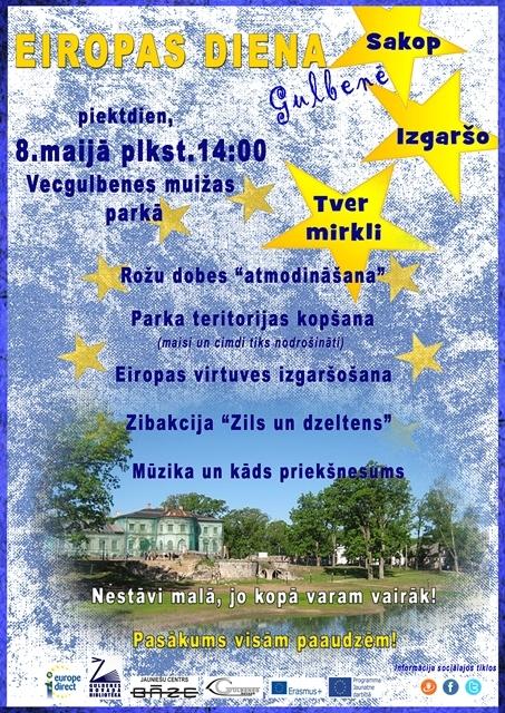 Svinēsim Eiropas dienu kopā!