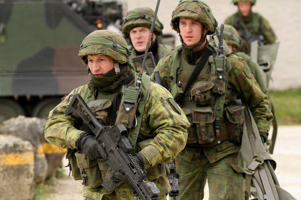 Lietuva militārajās mācībās izspēlē zaļo vīriņu uzbrukuma scenāriju
