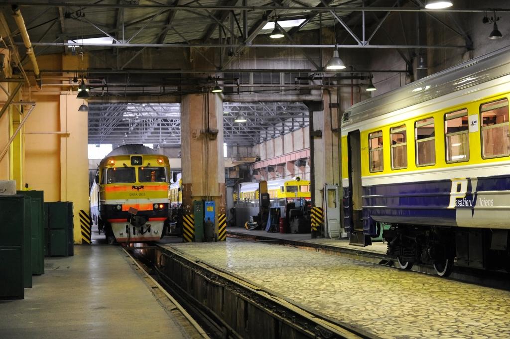 Pasažieru vilciens pārņem VRC Zasulauks 