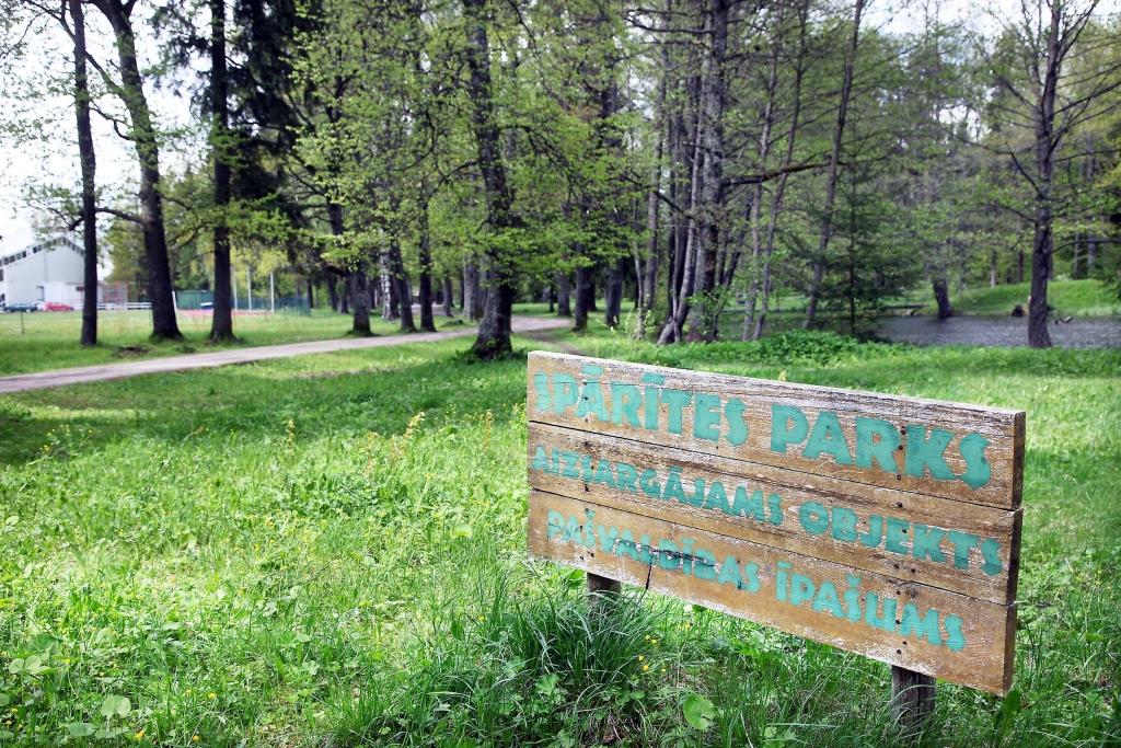Ir papildu nosacījumi Spārītes parka projektam