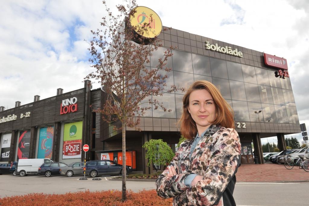 Tirdzniecības centrā Šokolāde sākti paplašināšanās darbi