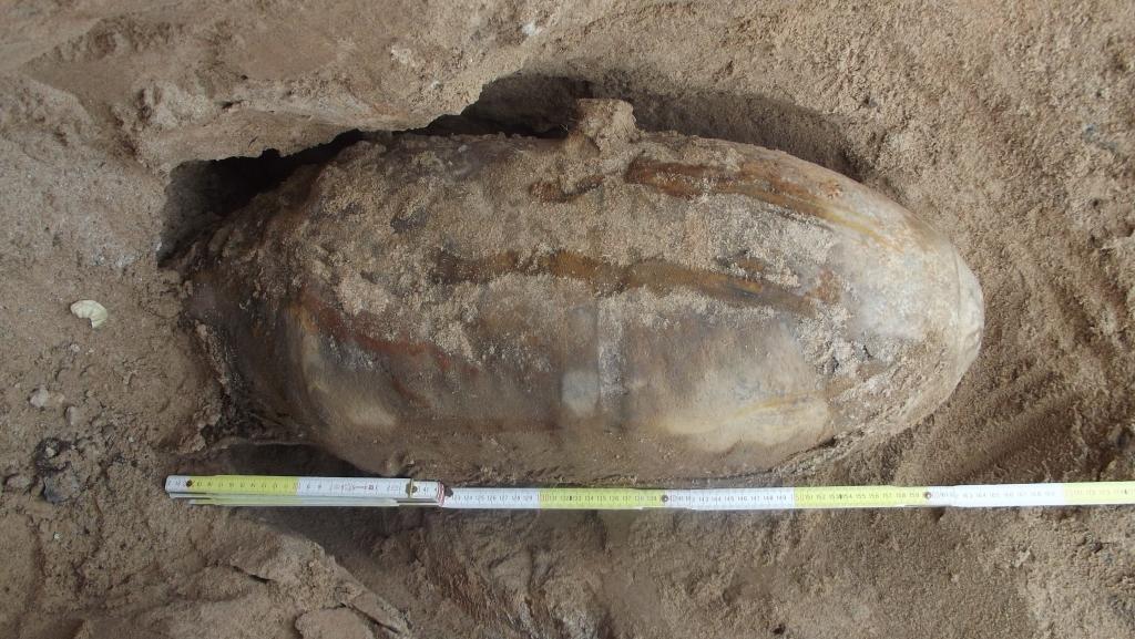 Atrod 2. pasaules kara aviācijas bumbu