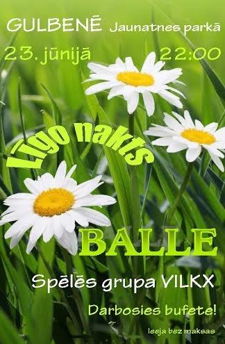 Jaunatnes parkā - Līgonakts balle