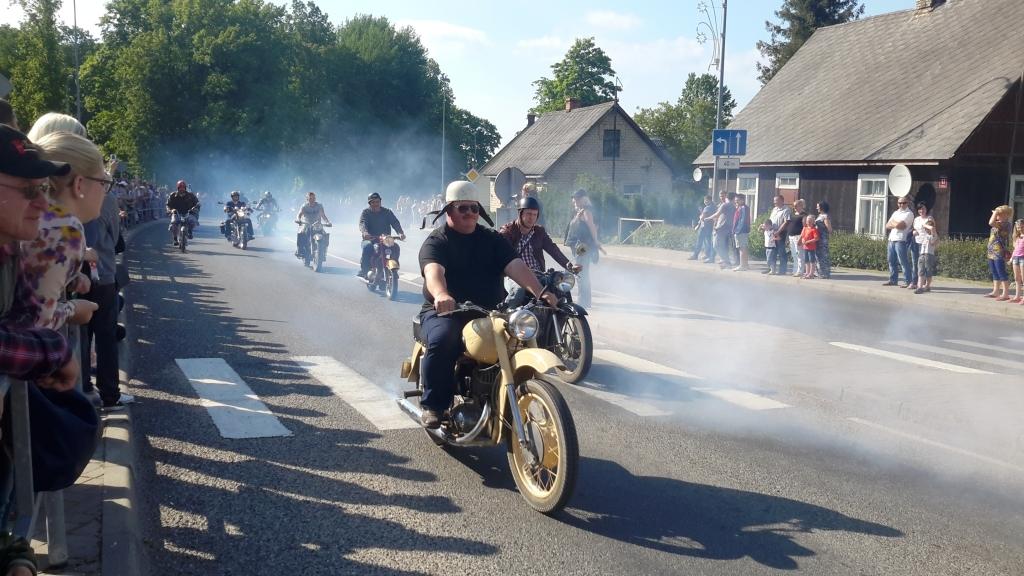 “Motociklu vasarā” – arī gulbenieši