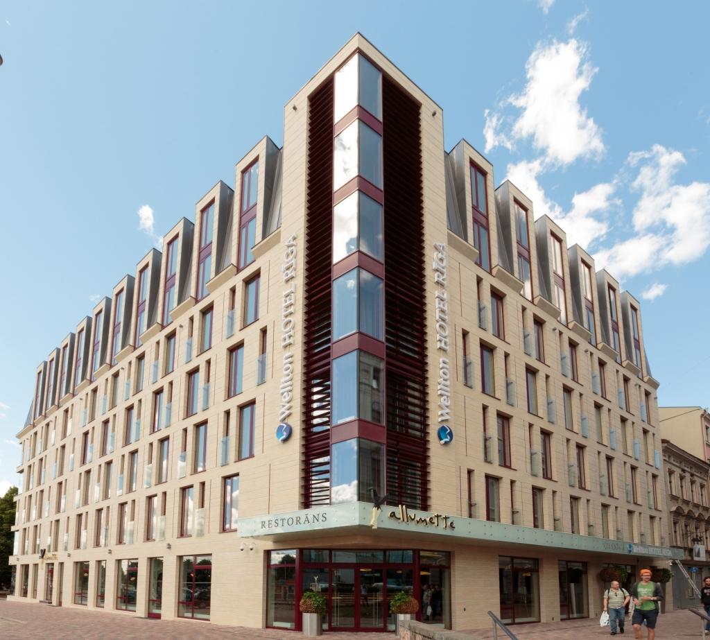Papildināta ar foto: Latvijas zīmola viesnīcā Wellton Hotel Rīga ieguldīti 12 miljoni eiro