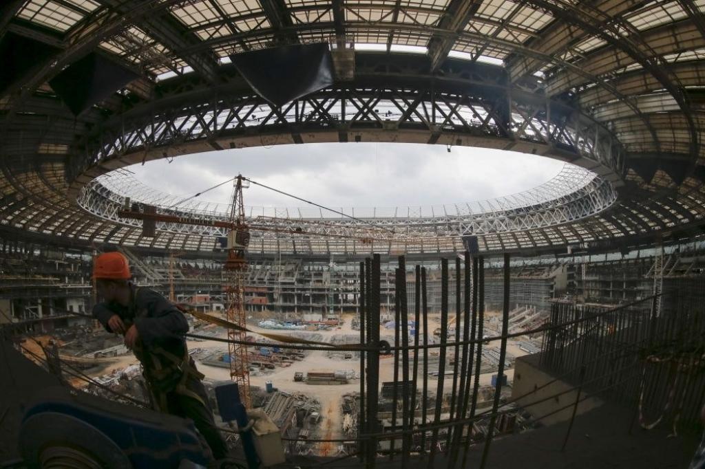 Foto: kā Krievija gatavojas futbola meganotikumam - FIFA Pasaules kausam
