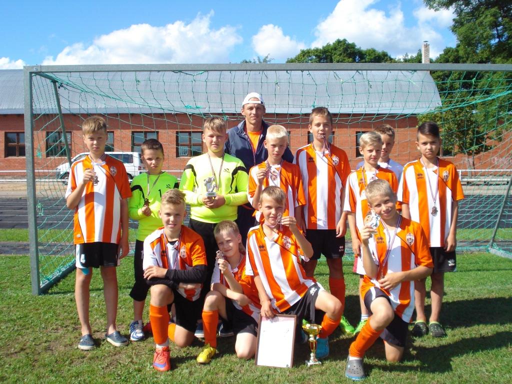 Gulbenes futbolistiem – 3.vieta