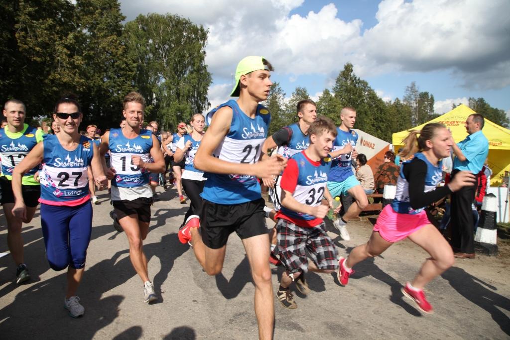 Stāmerienā skrien 50 skrējēji