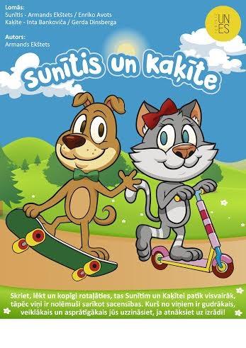  Interaktīva izrāde bērniem „Sunītis un Kaķīte”