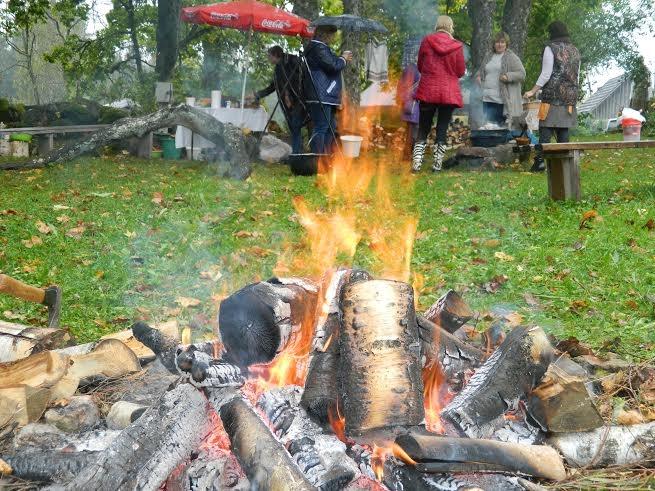 Foto: Druvienā svin Apjumības svētkus un Dzejas dienu