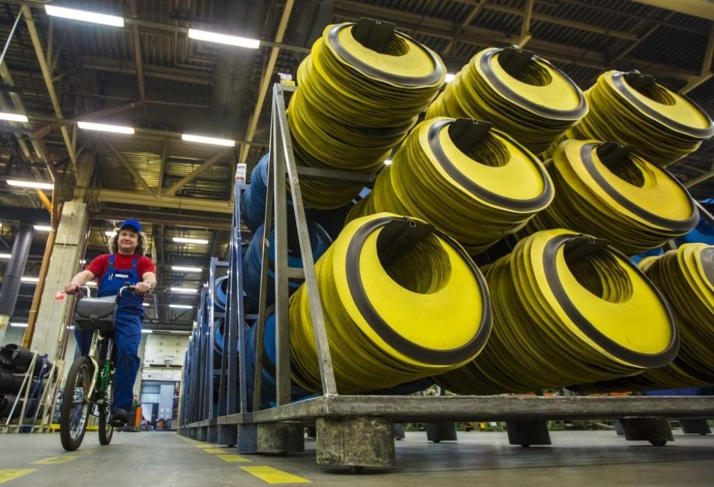 FOTO: Nokian Krievijas riepu rūpnīca svin desmit gadus