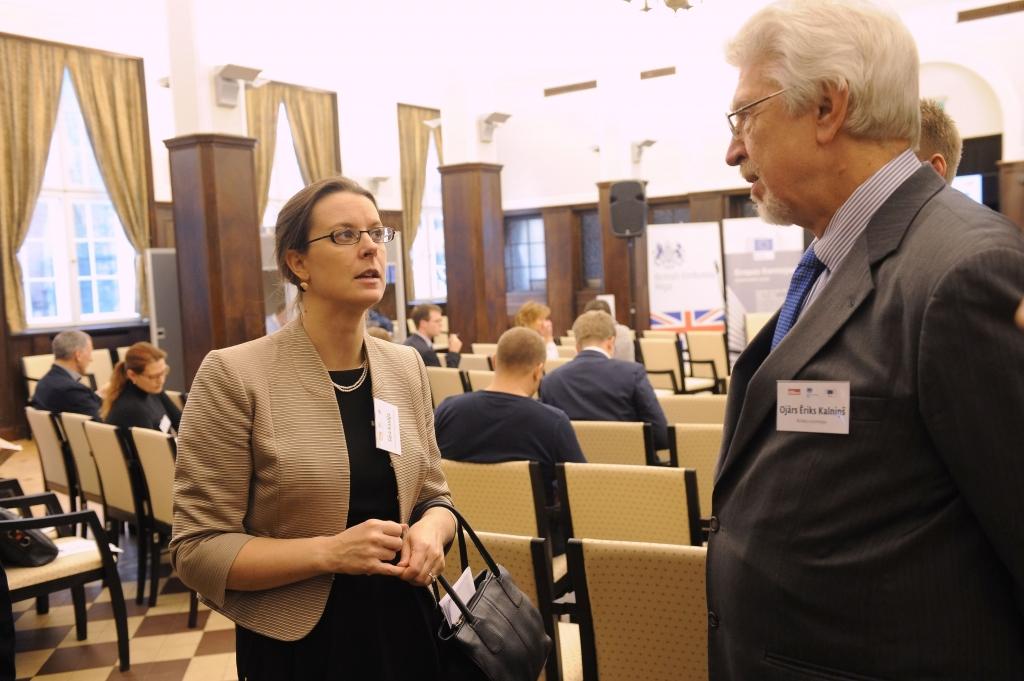 FOTO: DB konference ES un ASV brīvās tirdzniecības līgums: ieguvumi un riski