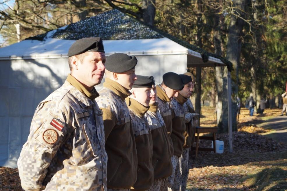 Foto: Spēle "Jaunie Rīgas sargi: atceries Lāčplēšus!" Gulbenē 30.10.2015.