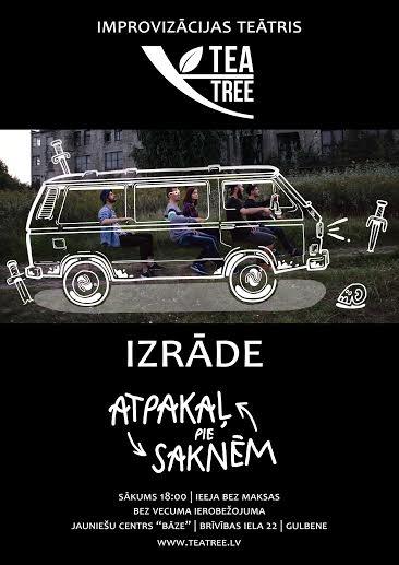 Jauniešu centrā “Bāze” -  improvizācijas teātris “Tea Tree”