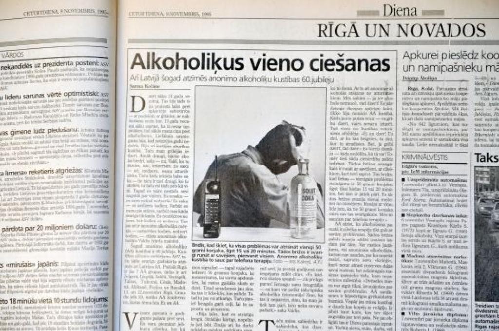 Vēsture Dienā: Sabiedrība, kas dzer