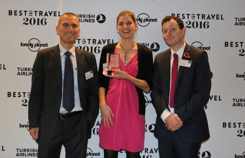 Latvijas tūrisms saņem balvu Best in Travel 2016