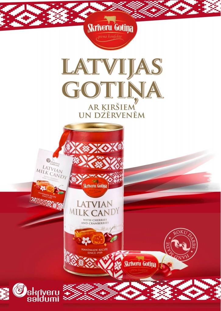“Latvijas Gotiņa” iepriecina svētkos