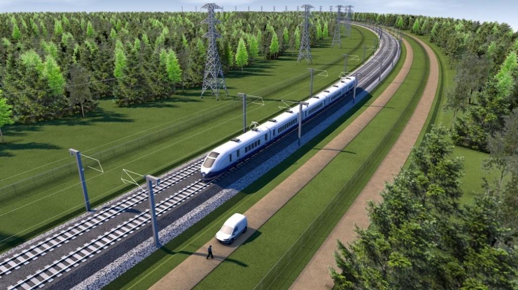 Rekomendējamais Rail Baltica trases novietojums rīt tiks nodots sabiedriskajai apspriešanai
