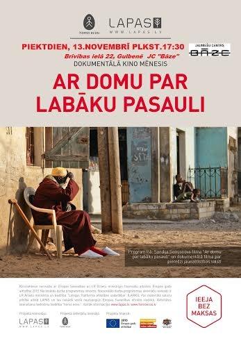 Jauniešu centrā Bāze izrādīs divas dokumentālas filmas