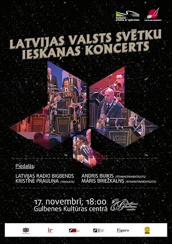 Gulbenes kultūras centrā - Latvijas Valsts svētku koncerts