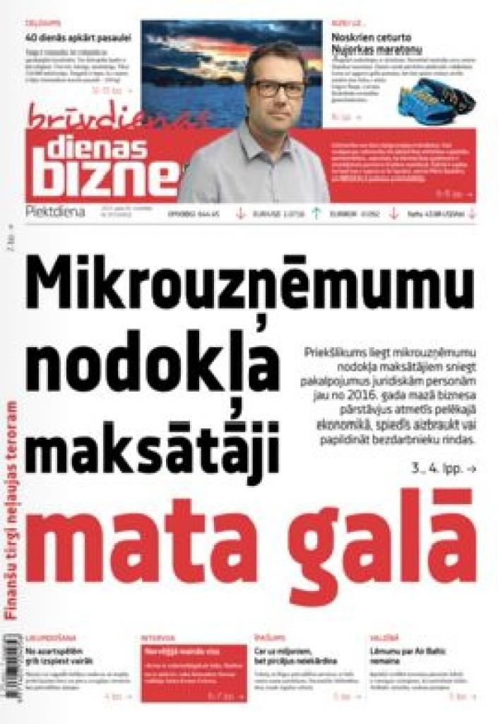 Dienas tēma: Dzen naglas mikrouzņēmumu zārkā