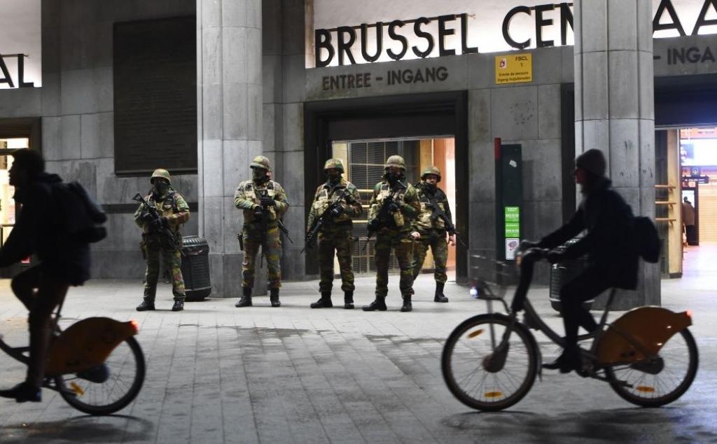 Pretterorisma operācijā Briseles centrā aiztur 16 cilvēkus