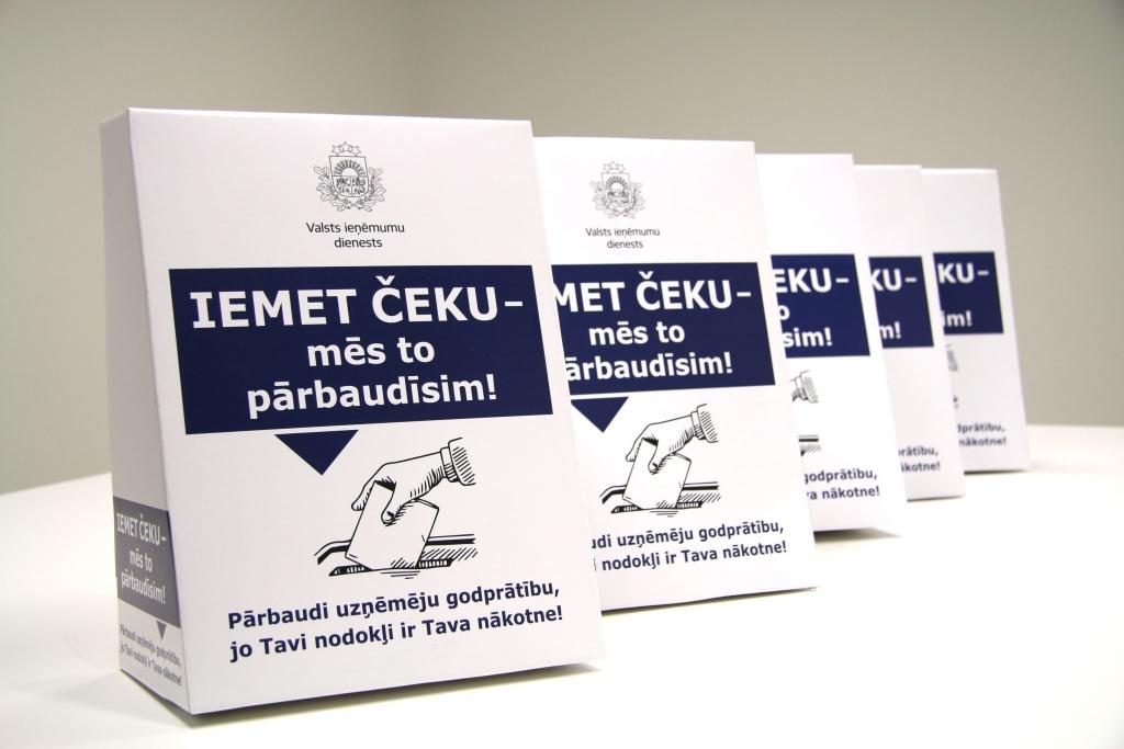 VID uzsāk akciju Iemet čeku – mēs to pārbaudīsim!