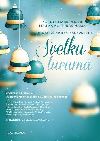 Lizumā - Ziemassvētku ieskaņas koncerts