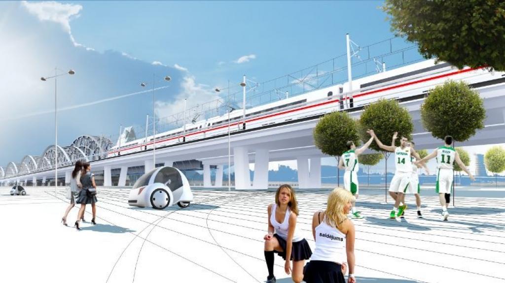 Par Rail Baltica Rīgas staciju vēl nav vienprātības