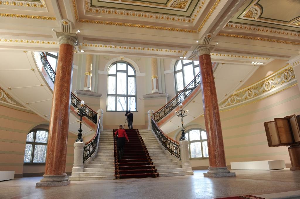 FOTO: Latvijas Nacionālā mākslas muzeja restaurētā ēka