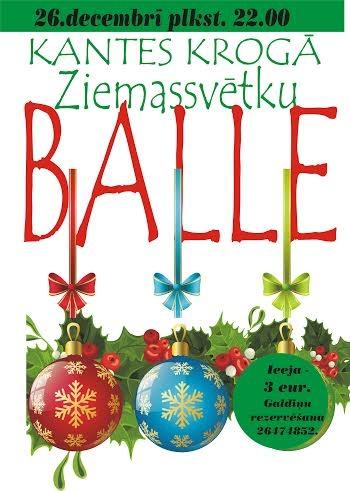 Kantes krogā - Ziemassvētku balle