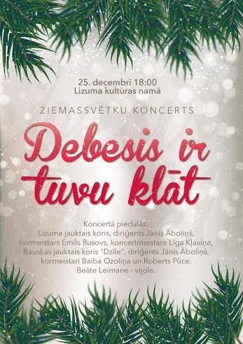Lizumā - Ziemassvētku koncerts
