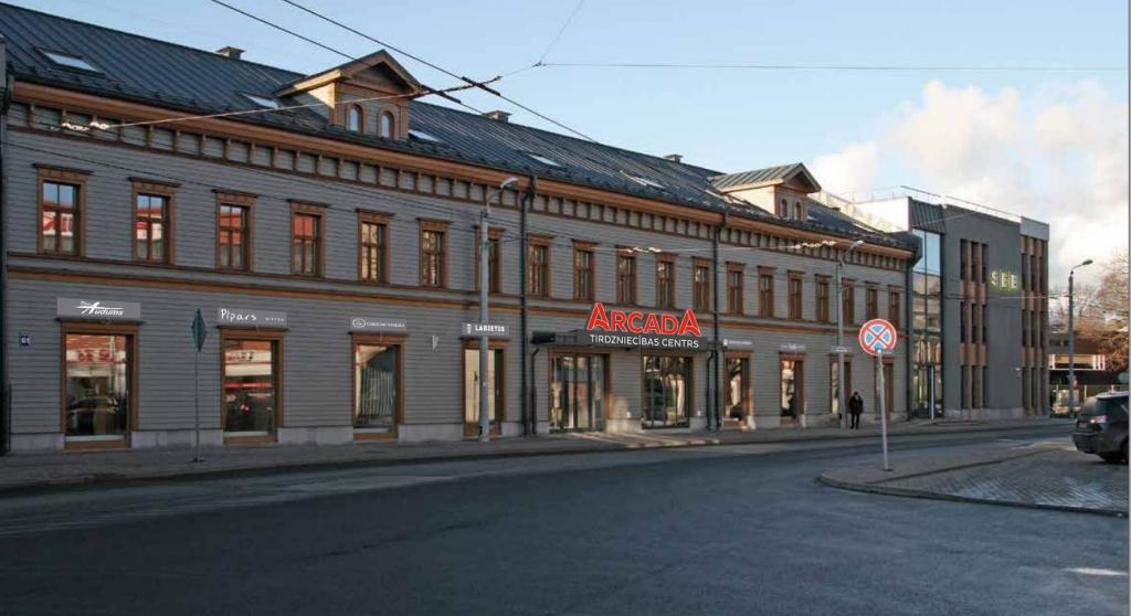 Tirdzniecības centra Arcada izveidē Āgenskalnā ieguldīti 3 miljoni eiro