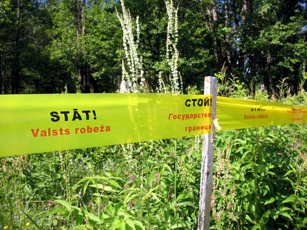 Uz Latvijas austrumu robežas izbūvē žoga pirmos 10 kilometrus