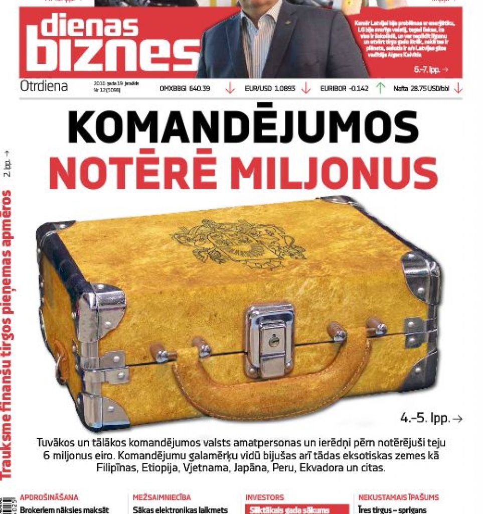 Amatpersonas ceļo daudz, dārgi un eksotiski