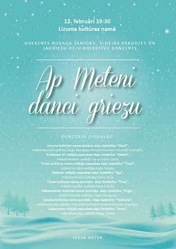 Lizumā - koncerts "Ap Meteni danci griezu"