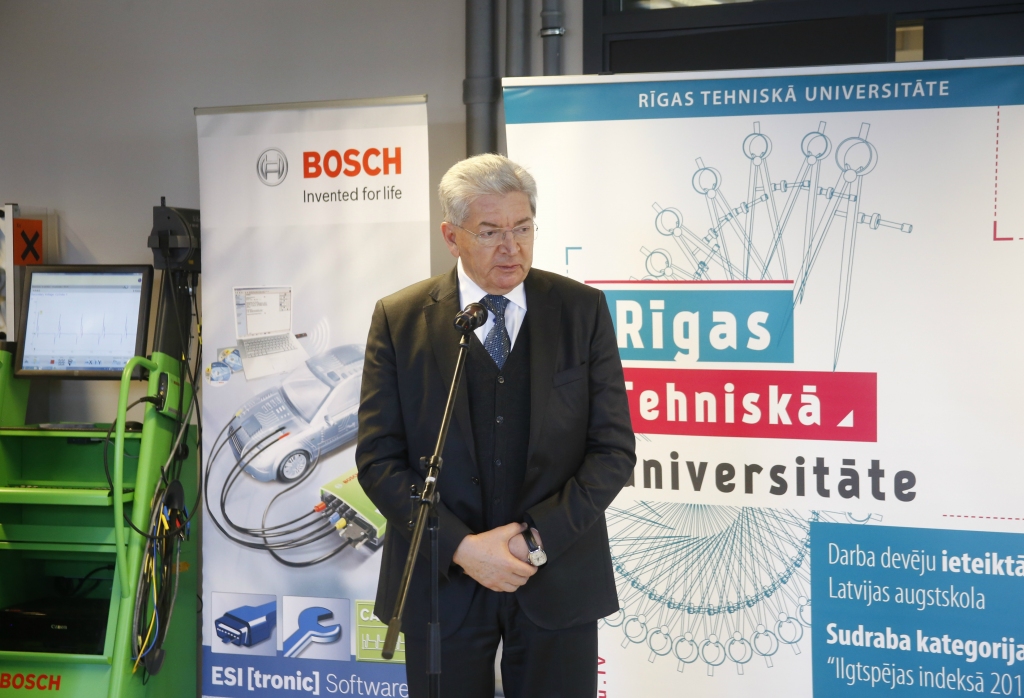 Bosch Ķīpsalas mācību centrā investējis 100 000 eiro