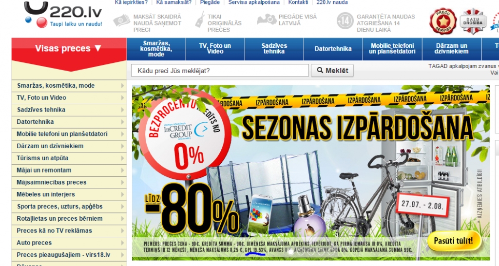 PTAC piemēro 3000 eiro sodu Pigu Latvia un 4500 eiro sodu - InCredit Group