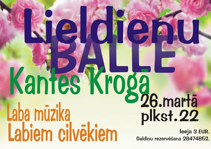  Kantes krogā - Lieldienu balle