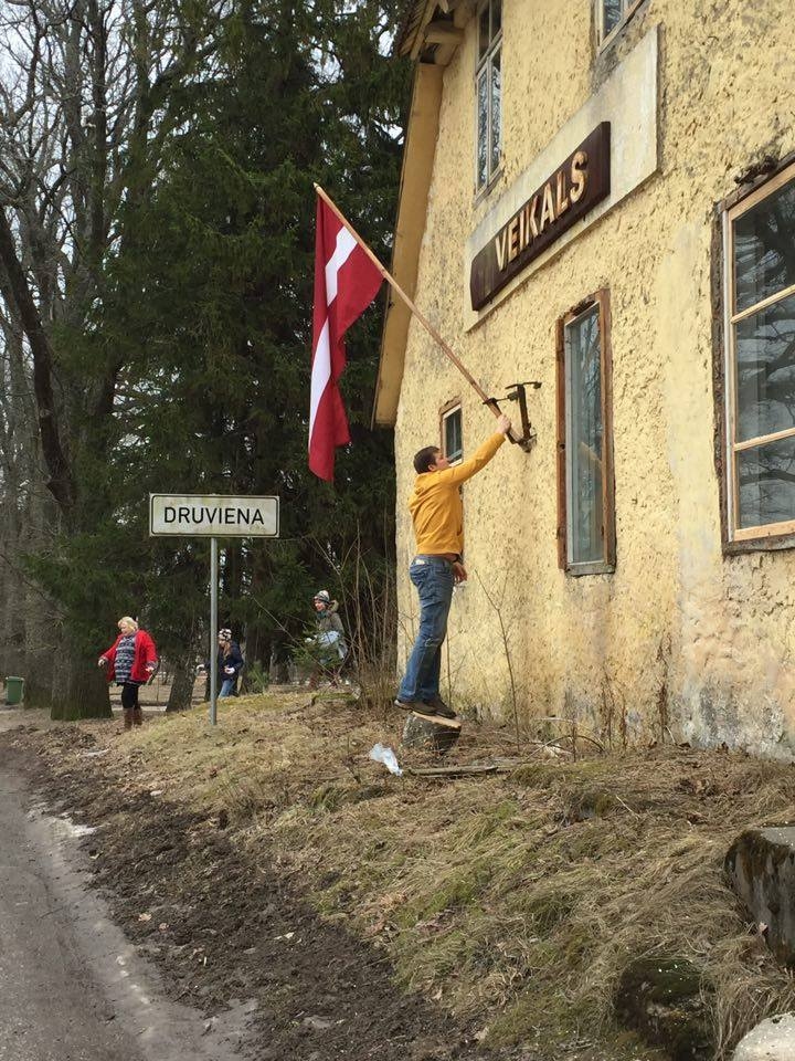 Foto: Druvienā vecais veikals pārtop AMATNĪCĀ