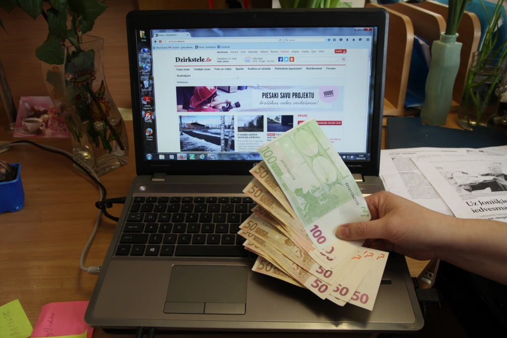 Pieprasījums IR - piedāvājums BŪS!