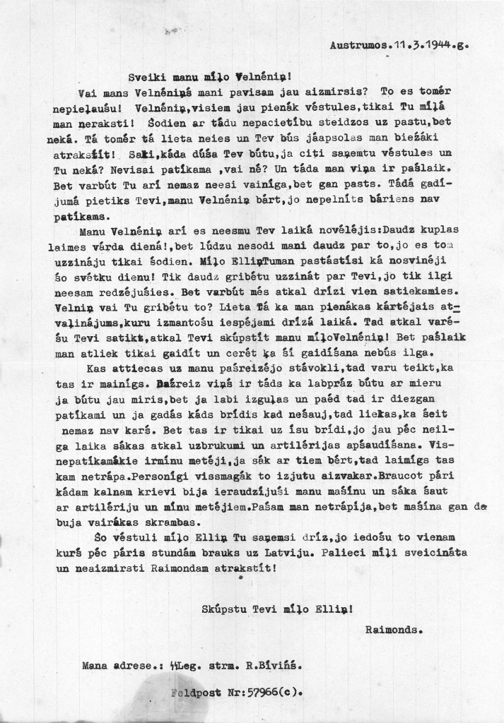 Vēstules no frontes