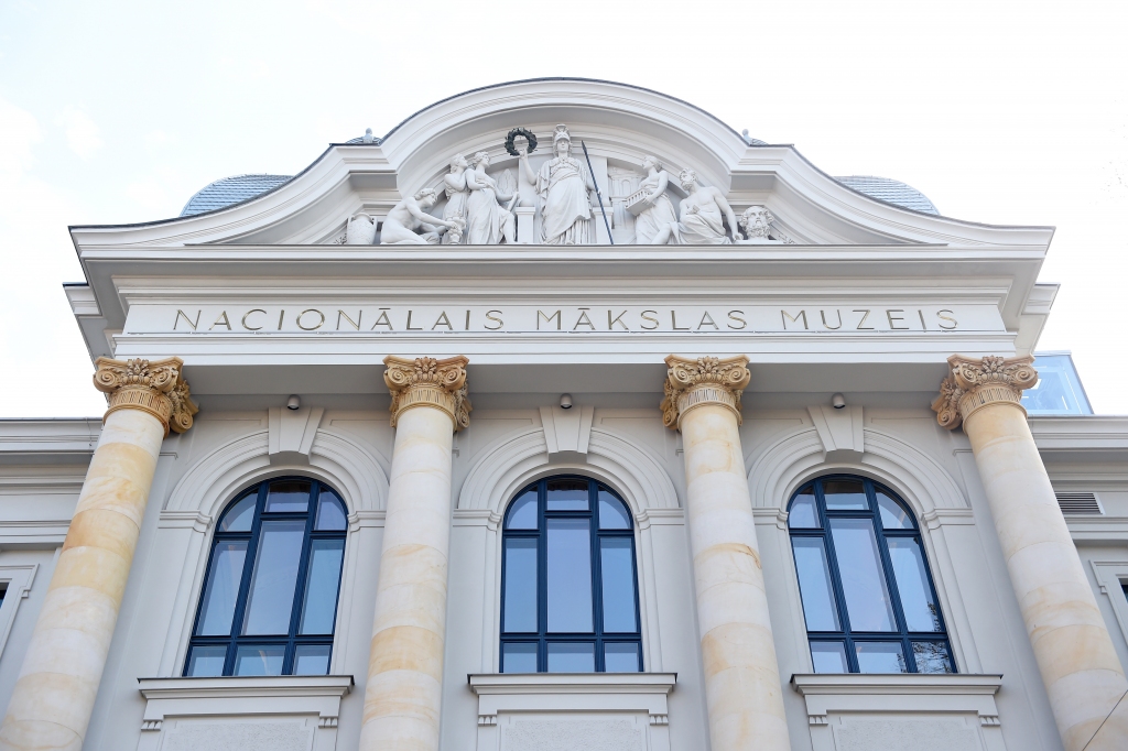 FOTO: Latvijas Nacionālā mākslas muzeja telpas
