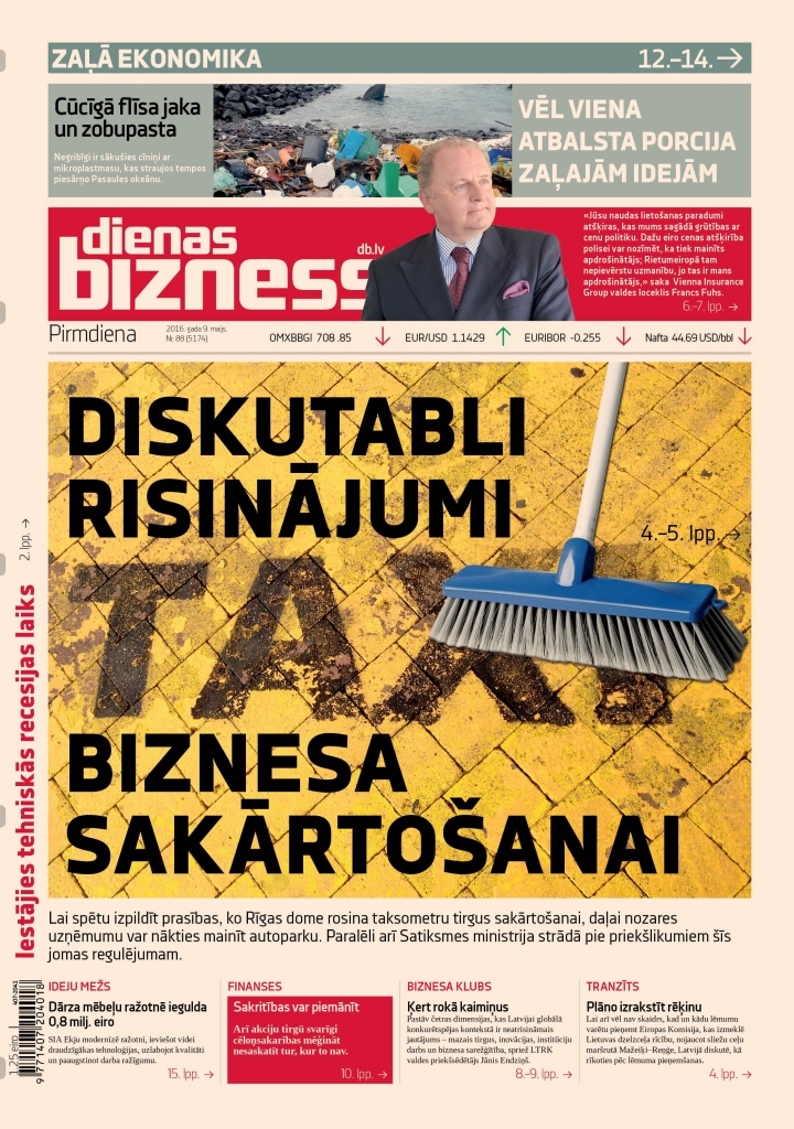 Mēģinās atpiņķerēt taksometru nozares pinekļus 